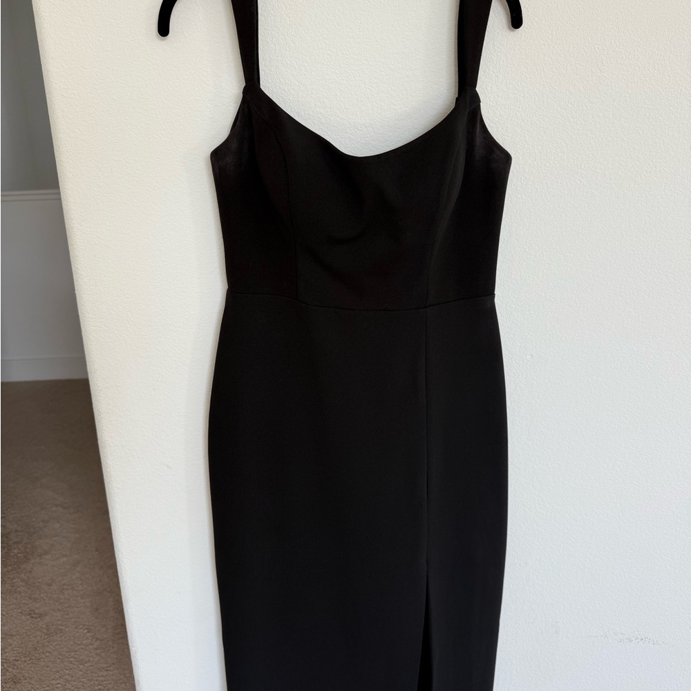 BHLDN Black Cocktail Dress